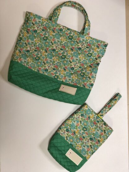 リバティ入園入学セット♫（レッスンバック、シューズケース）